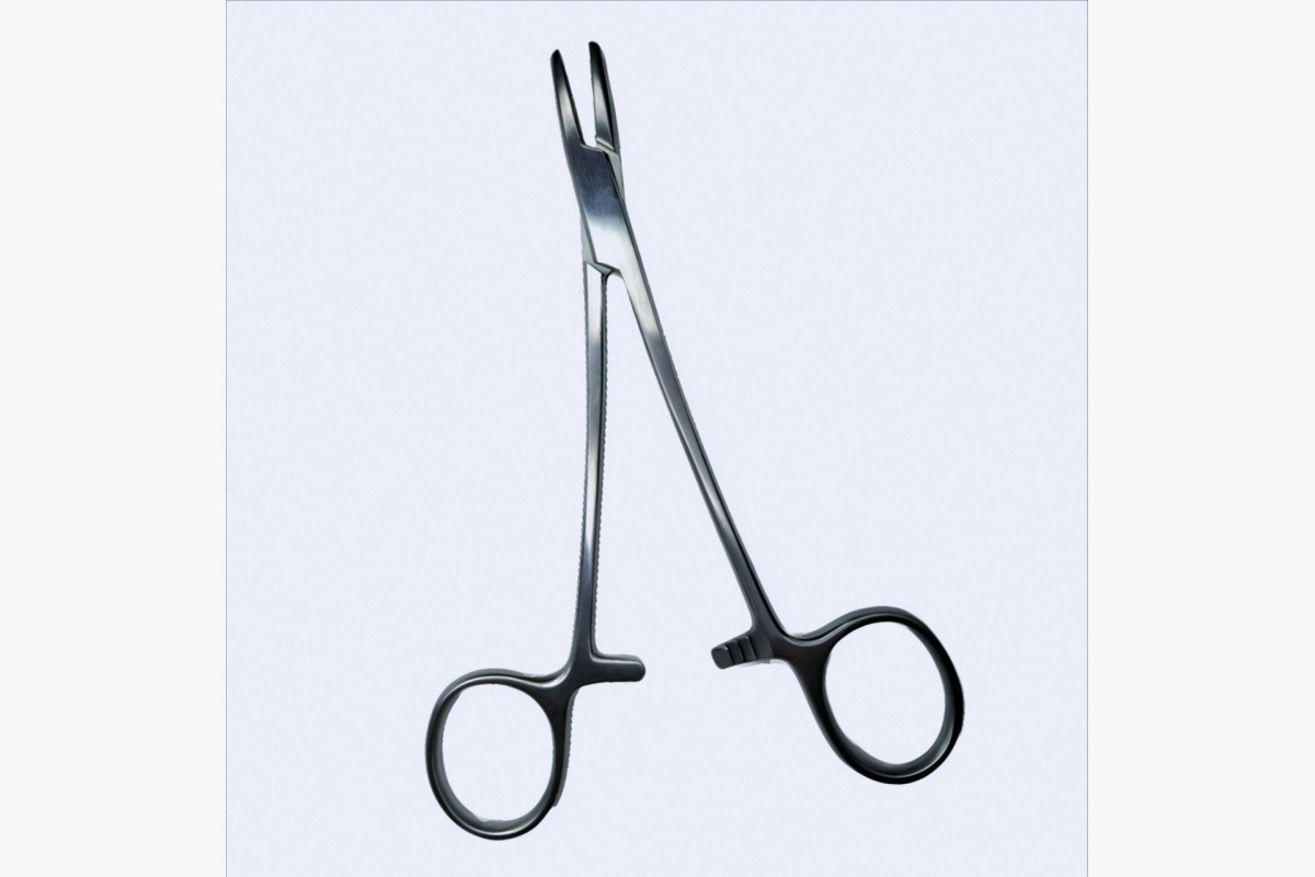 Голкотримач Mayo-Hegar, 16,5 cm (см), 6 1/2", хрестоподібно зубчастий